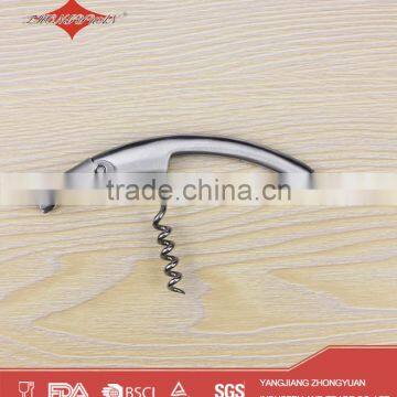ZY-K1048 China Manufacturer Stainless Steel Bottle Opener Wine Corkscrew photo-3