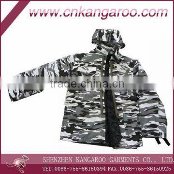 Directly factory povided military camouflage printing M65 Jacket with quilt liner; hunting quilted jacket for winter season