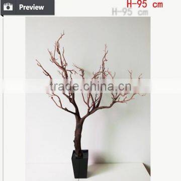 Wooden Real Looking Artificial Tree Wedding Table Tree Centerpieces photo-2