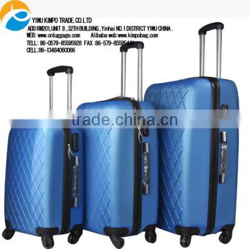 4 wheels abs travel luggage bags trolley suitcase luggage set