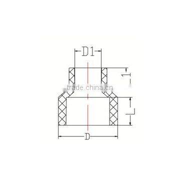 HIGH QUANLITY REDUCING COUPLING OF PVC GB STANDARD PIPES & FITTINGS FOR WATER SUPPLY photo-2