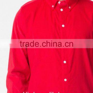 The Classic Collared Button-down Shirts Comfy 100% Cotton White Shirts photo-4