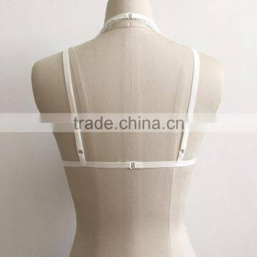 Newest Ladies Fancy Sexy Bra Design Wholesale Embroidery Transparent Lace Bralette Tops photo-6
