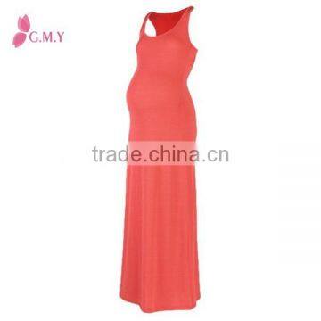 Women's Summer Maternity Jersey Maxi Dress, Fashion Maternity Dresses uk photo-5