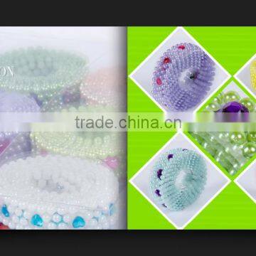 Gift Decorate Design Pearl Gem Sticker Sheet Rolls photo-5