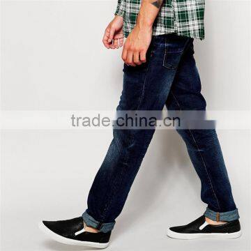 Custom 98%cotton 2%spandex Men Denim Jeans photo-3