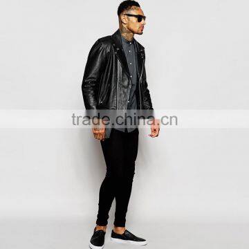 Mens Grey Cotton Shirt With Grandad Collar