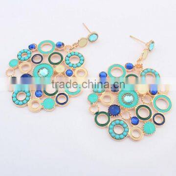 Pearl Paved Starfish Dangle Earring High Quality Gold Starfish Dangle Earrings Sea Theme Earring Jewelry photo-5