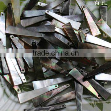 Diy Trapezoid Long Natural Shell Charms Jewelry Accessories High End Natural Shell Jewelry Components for Necklaces and Earrings photo-3