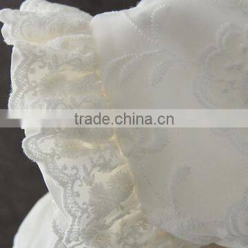 New Arrival Summer Baby Clothes White Embroidery Flower Lovely Lace Net 0-2 Years Old Party Dress Baby First Communion Dresses photo-6