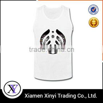 Fashion Casual White Scoop Neck Tank Tops