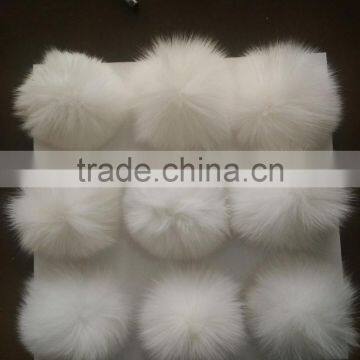 High Quality Fox Fur Ball /fox Pompom Ball/fur Pompom Accessories photo-4
