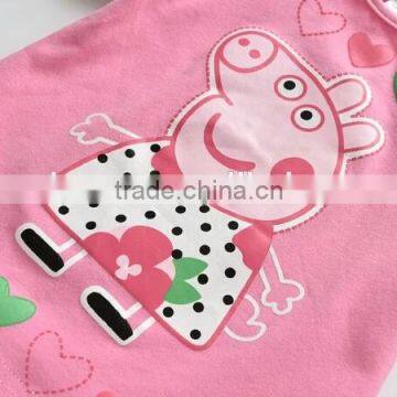 Kids Wear Baby Girls' Short Sleeve T-shirts Kids Top Fit Summer Short Sleeve Tshirts Set photo-4