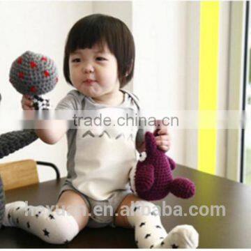 OEM Baby Boy's Clothes 100% Cotton Short Sleeve Rompers photo-2