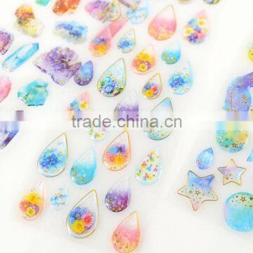 Custom Epoxy Resin Sticker Waterproof PVC Sticker Decorative Children Sticker photo-2