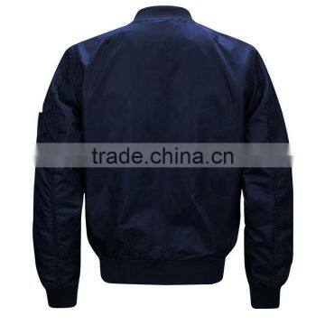 Fashion Outdoor Adventure Mens Denim Jacket Zipper Jacket Custom Varsity Jacket Wholesale photo-3