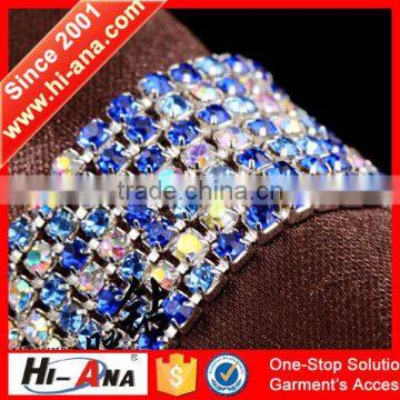 hi-ana rhinestone3 Familiar in OEM and ODM Beautiful rhinestone trim chain