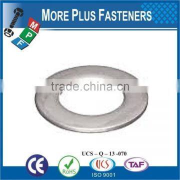 Made in Taiwan Black Oxide Stainless Steel Zinc Thin Flat Washer photo-4