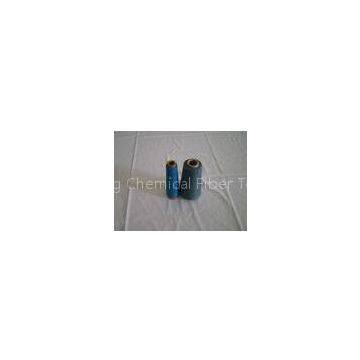 Dope Dyed Polyester Ring Spun Yarn , Twisted Yarn For Knitting