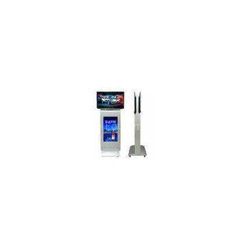 Restaurant 3G Digital Signage Displays Four Anti Glare LED Screen , Double Side