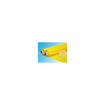 Low - Elongation Yellow 140T Polyester Monofilament 350 Bolting Cloth For Labei Plate