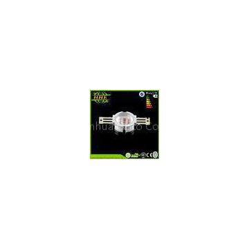 10W red LED beads diode , Epileds / Epistar Chip LED emitter 620m 630nm