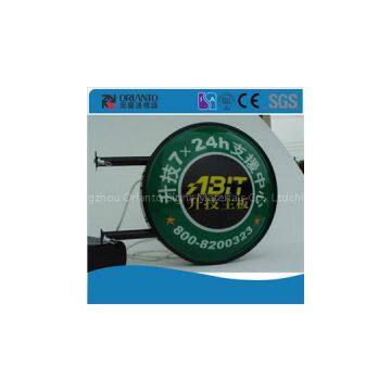 Round Embossed Light Box