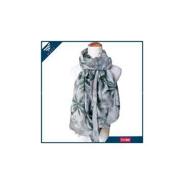 Tropical Foliage Scarf