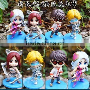 New Arriving League of Legends PVC Toy LOL action figure set of 4pcs with low price