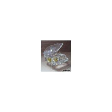 crystal piano,Crystal music box,piano music box,crystal musical instrument