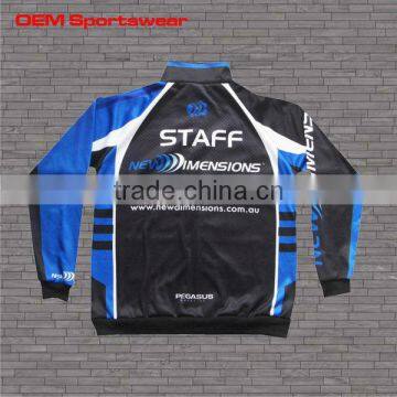 Fleece jacket bulk printed winter sports jackets