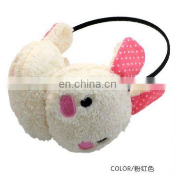 girls fashion wool warm winter nice cute animal ear muffs