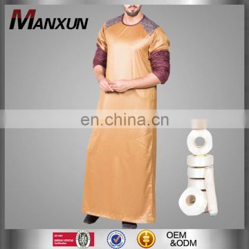 High Quality Muslim Design Thobe/Thawb Clothing Type And Middle East Ethnic Region Arabic Thobe/Jubba For Men