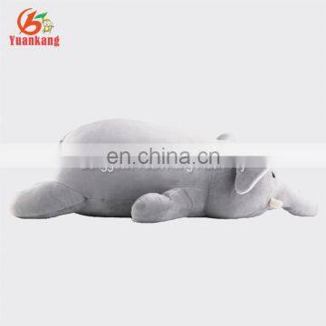 Import China Lying 67cm Stuffed Elephant Animal Pillow Soft Toys Cushion