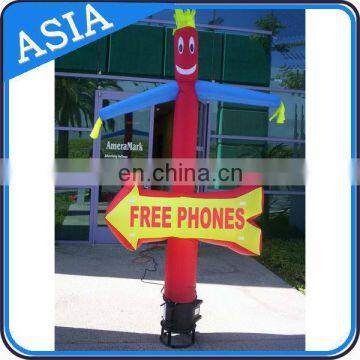 Inflatable Flying Guy/skyer/flying Tubes With Arrow for Event/business Activities
