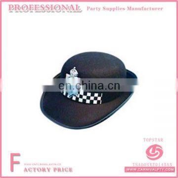 party supply police brim felt hat for hen party costume