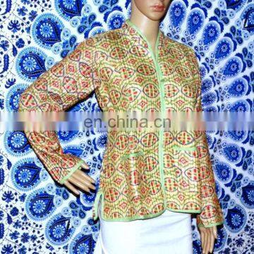 Indian Block Print Jackets Ethnic Women's Coat photo-2