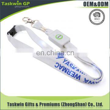 Promotional LED Flashing Lanyards LED Glowing Printing Lanyards photo-3