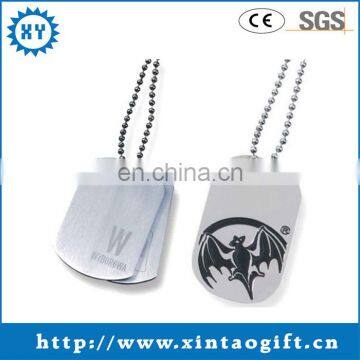 Custom high quality blank dog tags wholesale