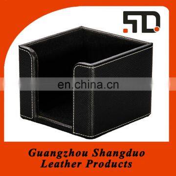 Alibaba Supplier Good Handmade Leather Desk Set Note Case