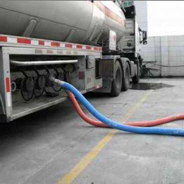 Gasoline Diesel Chemical Transfer Highways Railway Hose 15 M / Bar