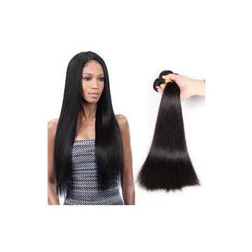 Grade 7A 18 Inches Virgin Human Natural Real  Hair Weave Durable Healthy Chocolate