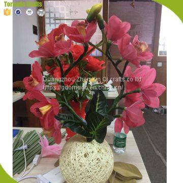 Real Touch Led Clothes Wedding Party 50pcs Led Artificial Lighting Flowers Decoration photo-3