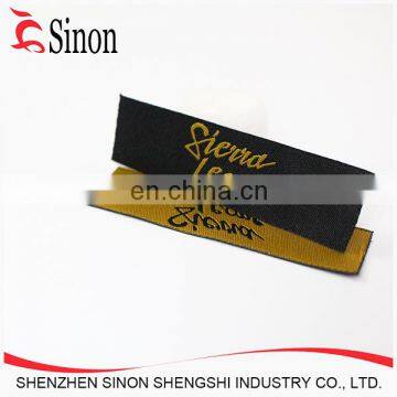 custom irregular shape skin care wash clothing label material manufacturer