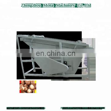 Hot sale hazelnut pecan nuts dehulling cracking nut huller cracker breaking almond shelling machine