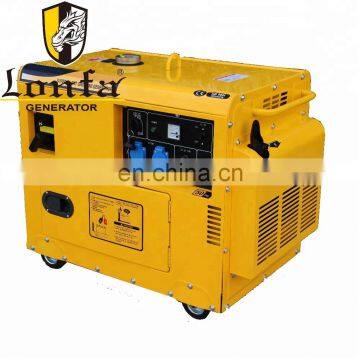 Super Silent Gasoline Generator 7kw 15hp 8500