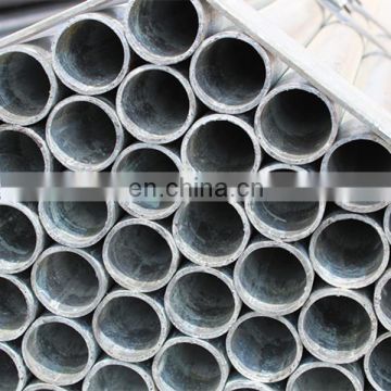 Q345 Material Welded Pre Galvanized Steel Round Pipe