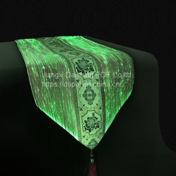Luminous Fiber Optic Table Runner Led Light up Table Runner Manufacturer photo-5