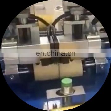 Excellent knurling machine with strip insertion for aluminum window and door