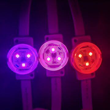 30mm Waterproof Ip65 SMD3535 24V RGB D30 Dot Light For Landscape Lamp photo-2